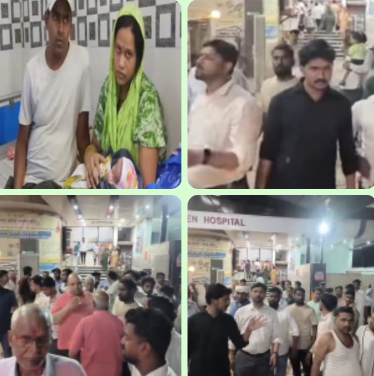 मासूम की अदला-बदली से मचा कोहराम: सिधारी के रेनबो हॉस्पिटल पर उठे गंभीर सवाल, परिजनों का फूटा गुस्सा